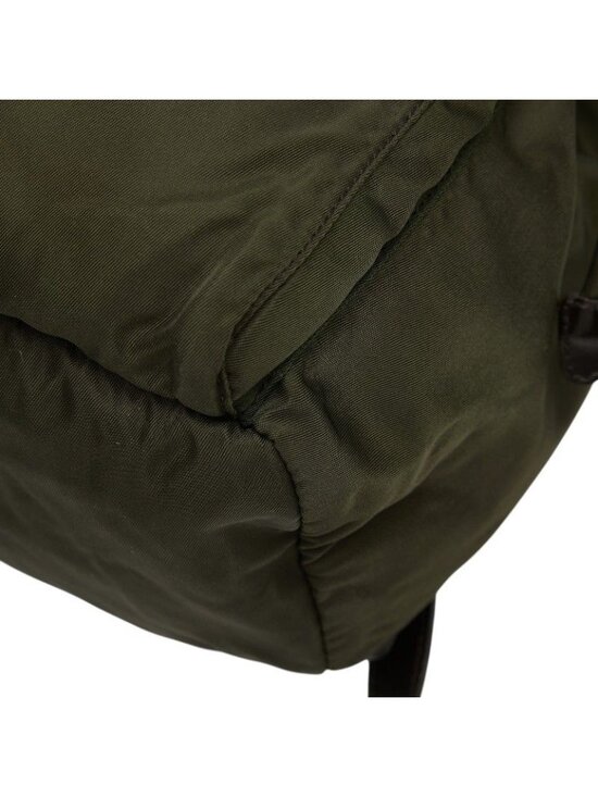 Prada Backpack Green Nylon Leather main image 7